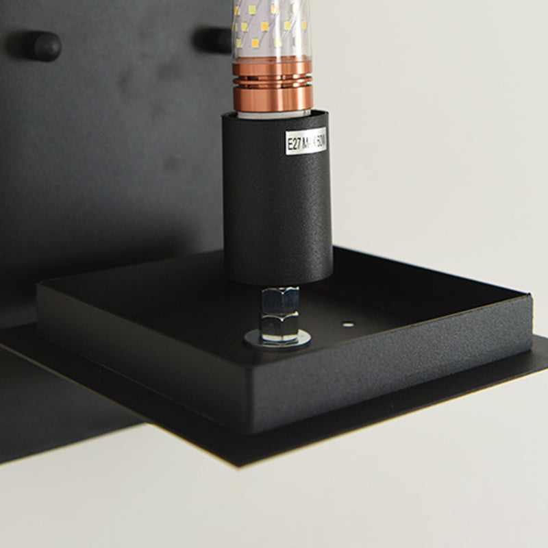 Contemporary Wall Sconce Glass Outdoor Wall Light Fixture for Courtyard