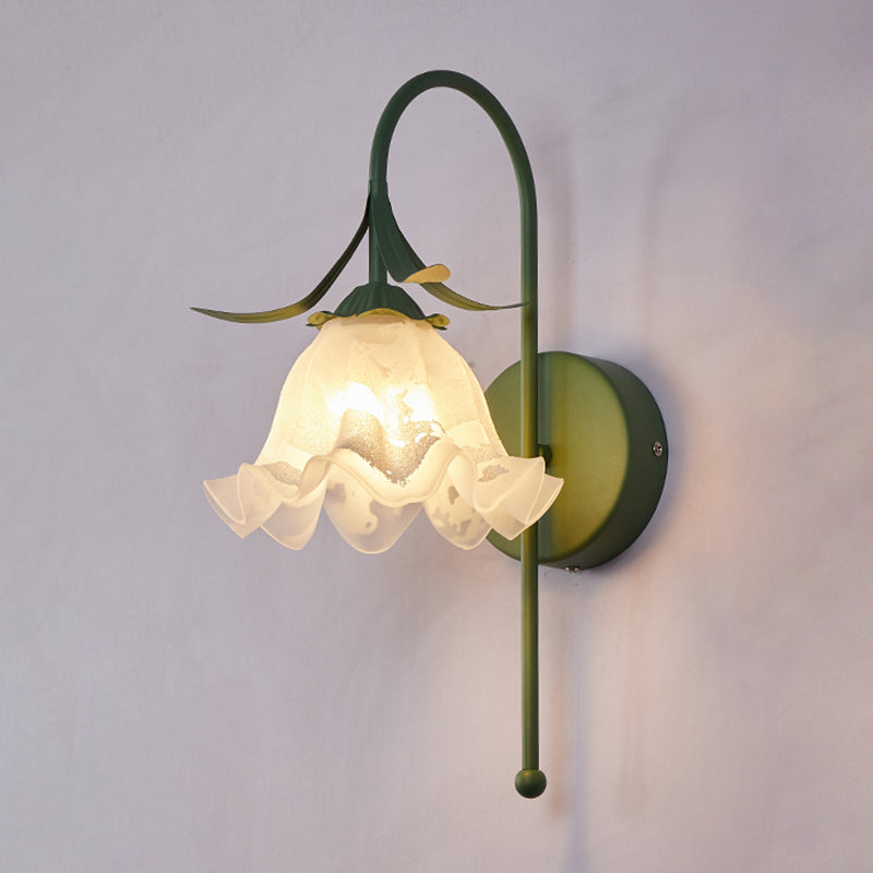 Modern Style Wall Mounted Sconce 1-Light Wall Mounted Light Fixture for Bedroom