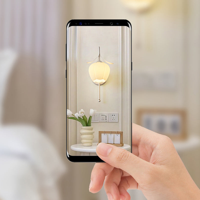 Modern Style Wall Mounted Sconce 1-Light Wall Mounted Light Fixture for Bedroom