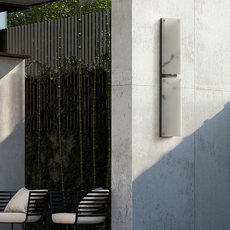 Triangle Wall Sconce Contemporary Wall Light Fixture for Courtyard