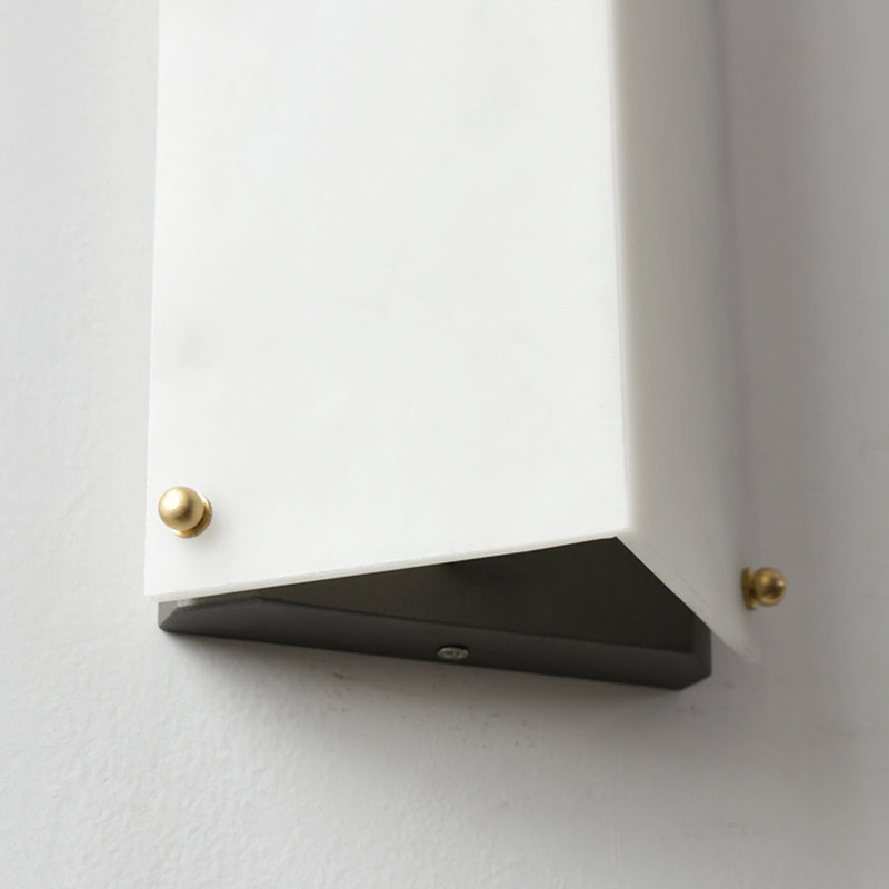 Triangle Wall Sconce Contemporary Wall Light Fixture for Courtyard