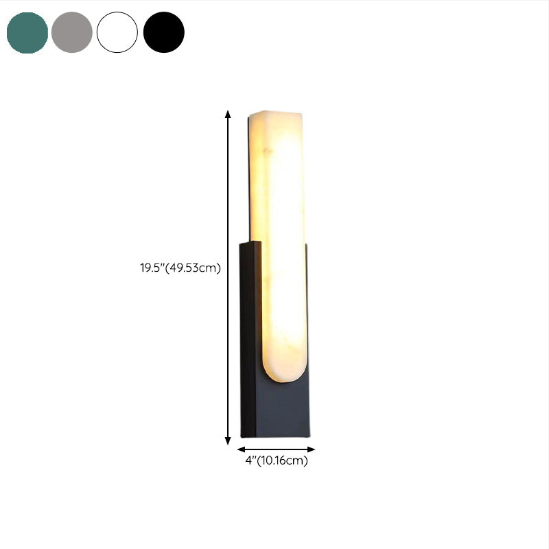 Modern Simple Shape Wall Mounted Light 1 Light Wall Sconce for Home