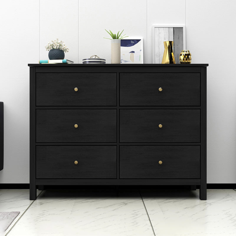 Classic Glam Storage Chest Wooden Storage Chest Dresser with Drawers