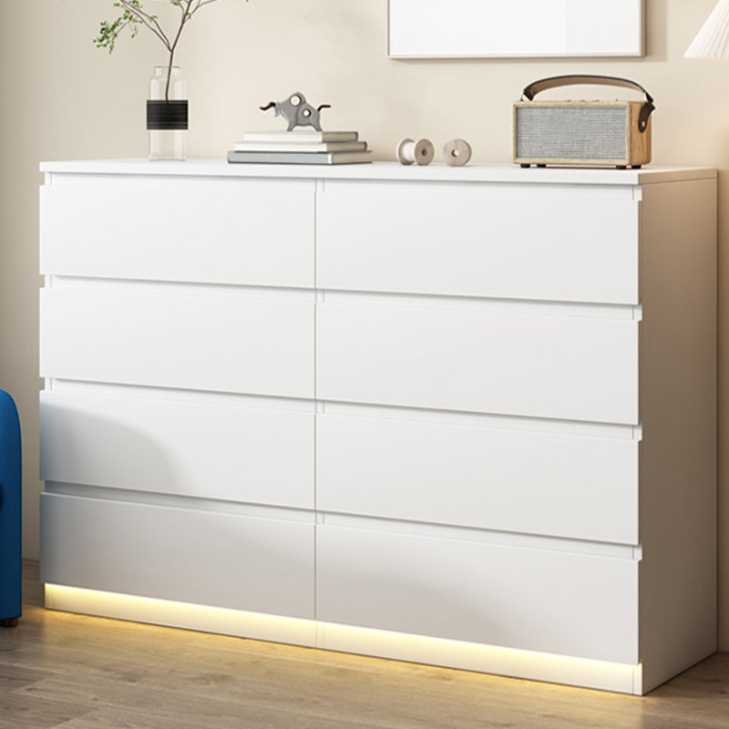 Modern Manufactured Wood Storage Chest Dresser with 3/4/5/6/8 Drawers