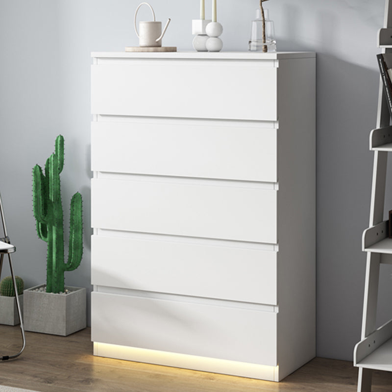 Modern Manufactured Wood Storage Chest Dresser with 3/4/5/6/8 Drawers