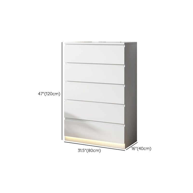 Modern Manufactured Wood Storage Chest Dresser with 3/4/5/6/8 Drawers