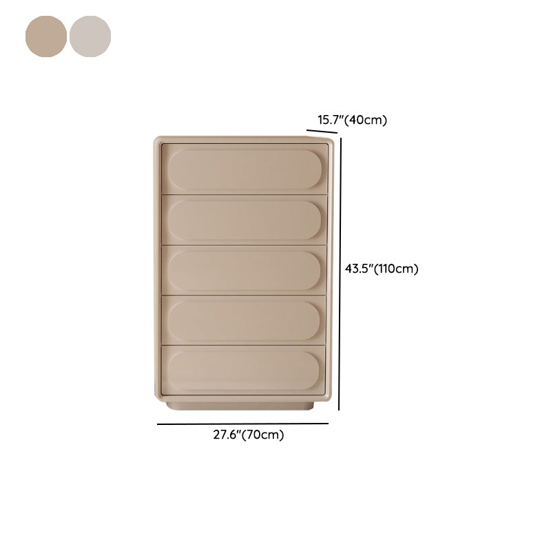 Modernism Horizontal Double Dresser Wood Storage Lingerie Chest for Room