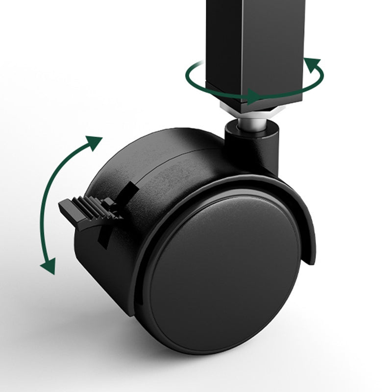 3-Shelf Bookcase Wooden and Metal Shelf Bookcase for Home Office