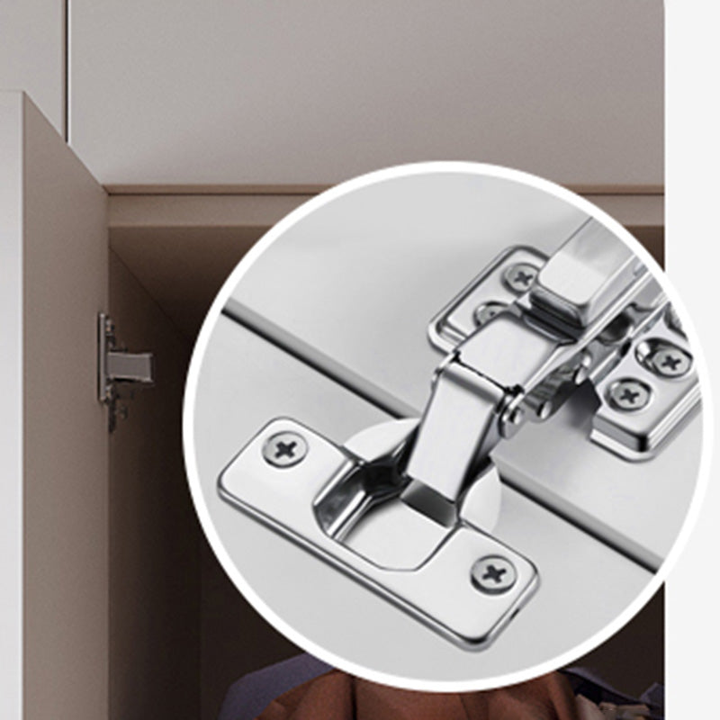 Contemporary Bedroom Storage Cabinet Wooden Shelves Wardrobe