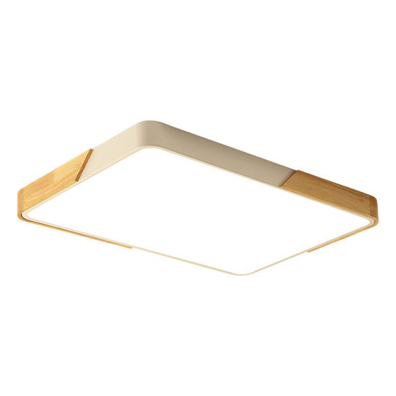 1 Light Geometric Flush Mount Contemporary Metal Ceiling Light Fixture
