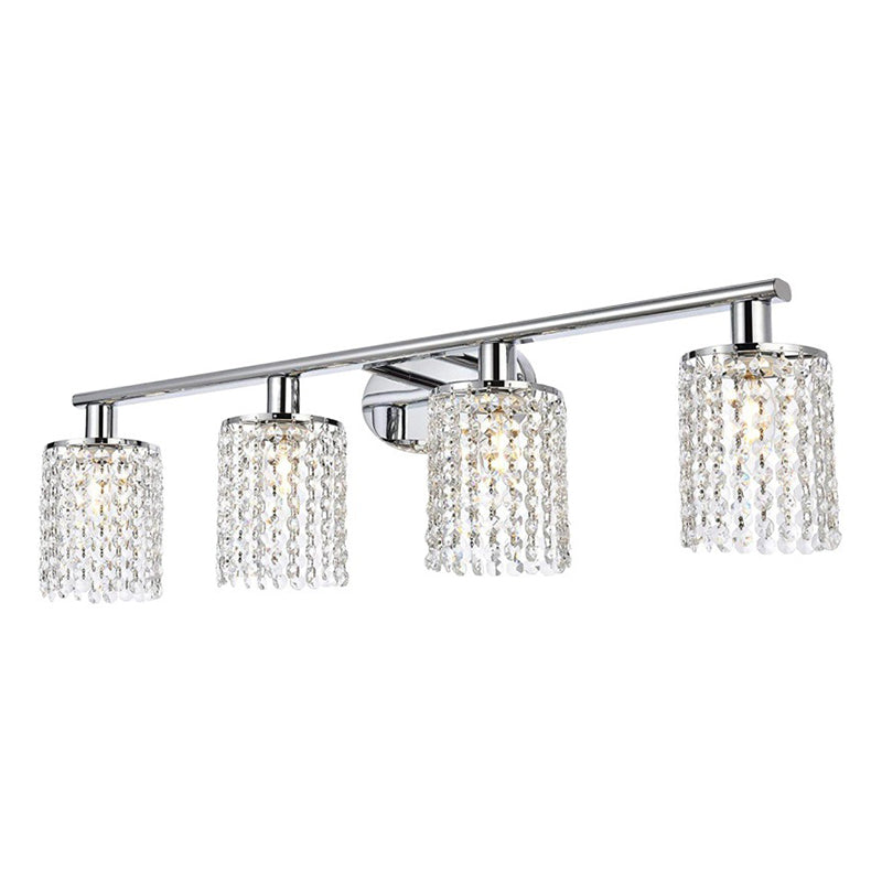 Post Modern Bathroom Vanity Lighting 2 / 3 / 4 - Light Bath Sconce in Black / Sliver