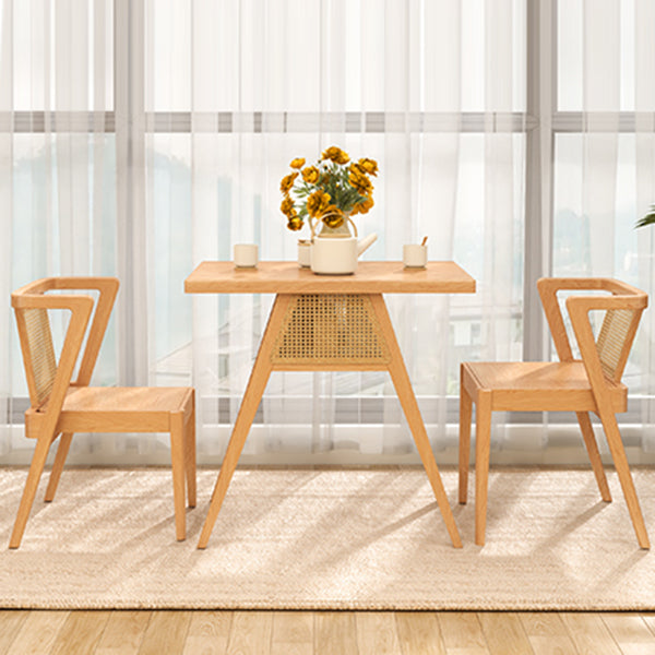 Modern Style Bistro Set 1/3 Pcs Solid Wood Bistro Set for Home