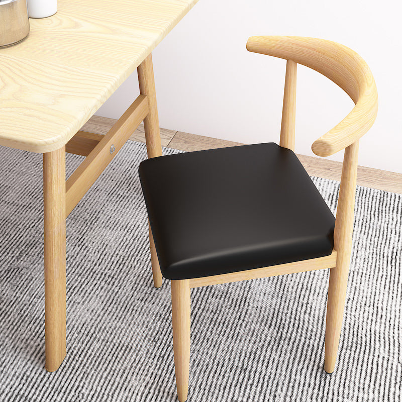Modern Style Side Chair Open Back Indoor Dining Chair for Dining Room