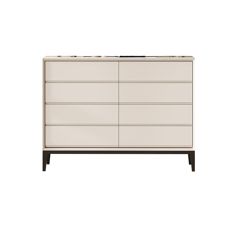 Modern Storage Chest Horizontal Storage Chest Dresser with Drawers