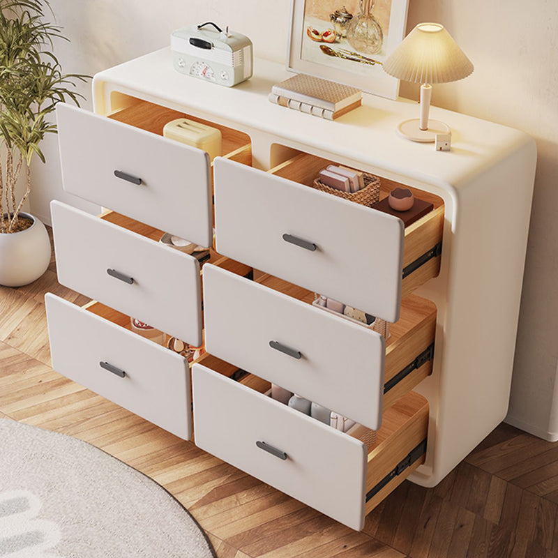 Modern Storage Chest Horizontal Storage Chest Dresser with Drawers