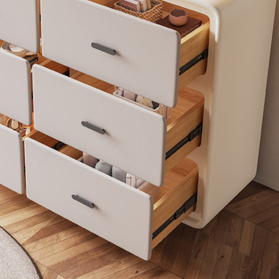 Modern Storage Chest Horizontal Storage Chest Dresser with Drawers