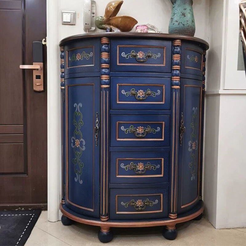 Traditional Storage Chest Dresser Solid Wood Chest with 3/4/5 Drawers