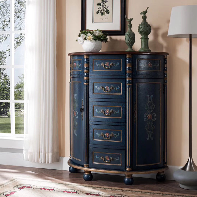 Traditional Storage Chest Dresser Solid Wood Chest with 3/4/5 Drawers