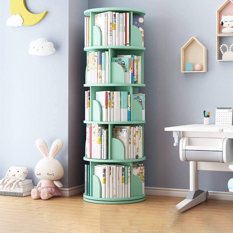 Engineered Wood Bookshelf Standard Contemporary Closed Back Bookcase