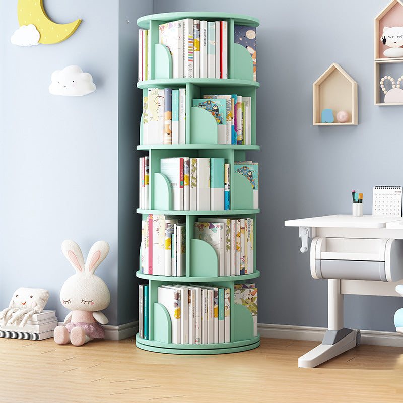 Engineered Wood Bookshelf Standard Contemporary Closed Back Bookcase