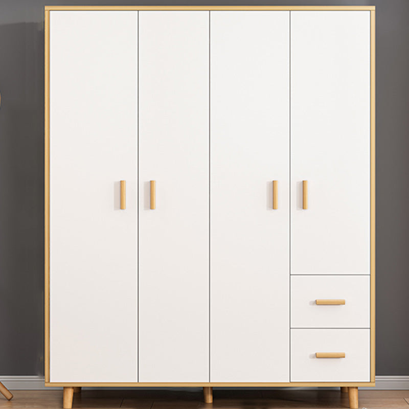Rectangular Wardrobe Cabinet Modern Simple Wooden Wardrobe Cabinet
