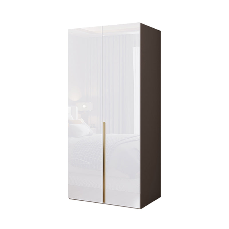 Bedroom Soft Close Doors Armoire Modern Style Wooden Wardrobe Cabinet