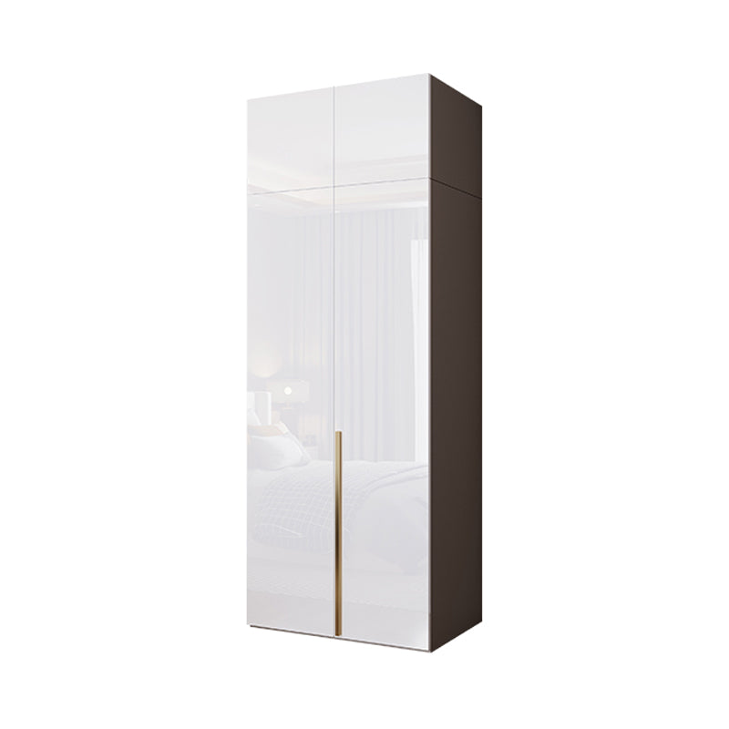Bedroom Soft Close Doors Armoire Modern Style Wooden Wardrobe Cabinet