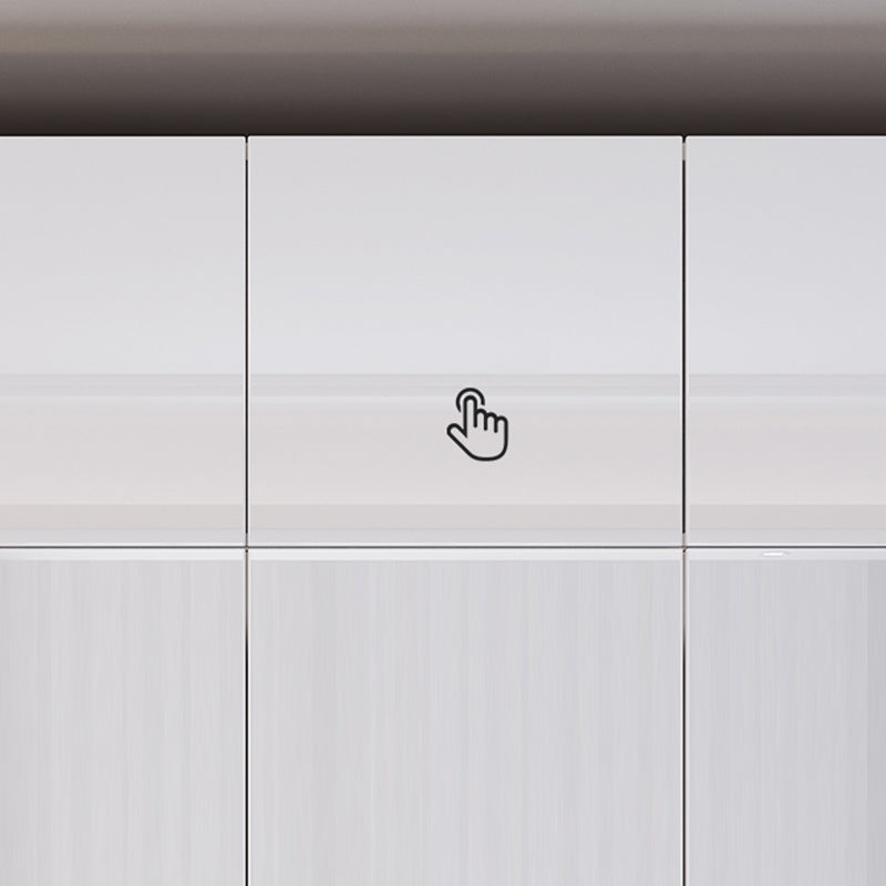 Bedroom Soft Close Doors Armoire Modern Style Wooden Wardrobe Cabinet