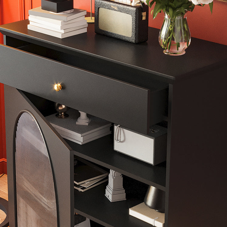 Modern Sideboard Pine Sideboard Cabinet with Drawers for Dining Room