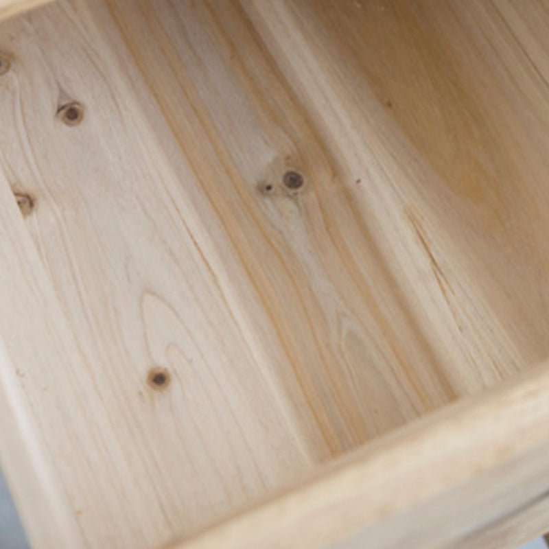 Modern Natural Solid Wood With Drawer Bedroom Makeup Vanity Desk