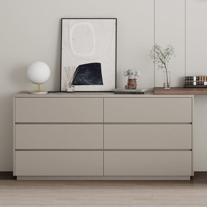 Modern Brown Solid Wood Bedroom Standing With Drawer Make-up Vanity