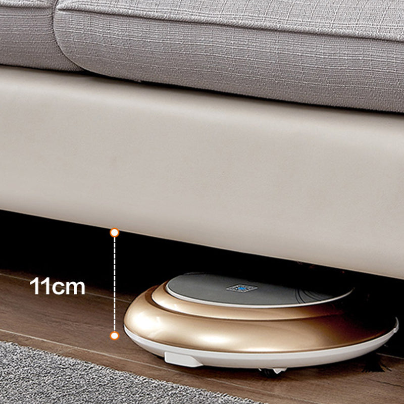 Flared Arm Pillow Back Fabric Sectionals Scandinavian Slipcovered Sofa with Chaise