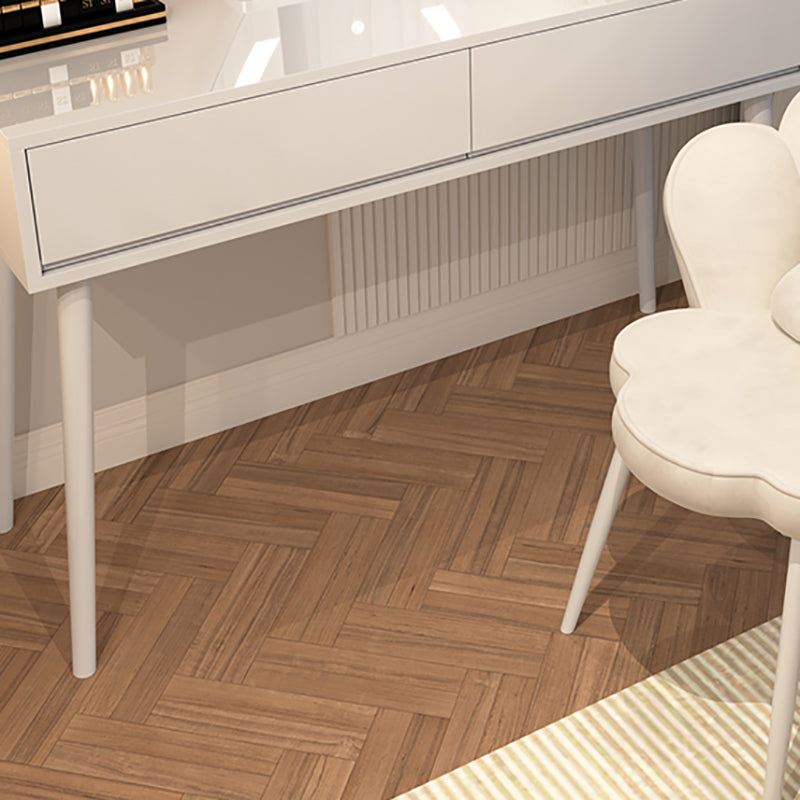 Contemporary Wooden Makeup Vanity Desk Table with Storage Drawers