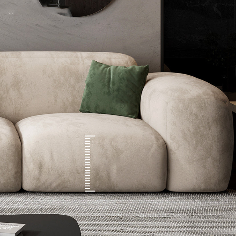 Tropical Settee Living Room Gray Cushions Standard Square Arm Seating