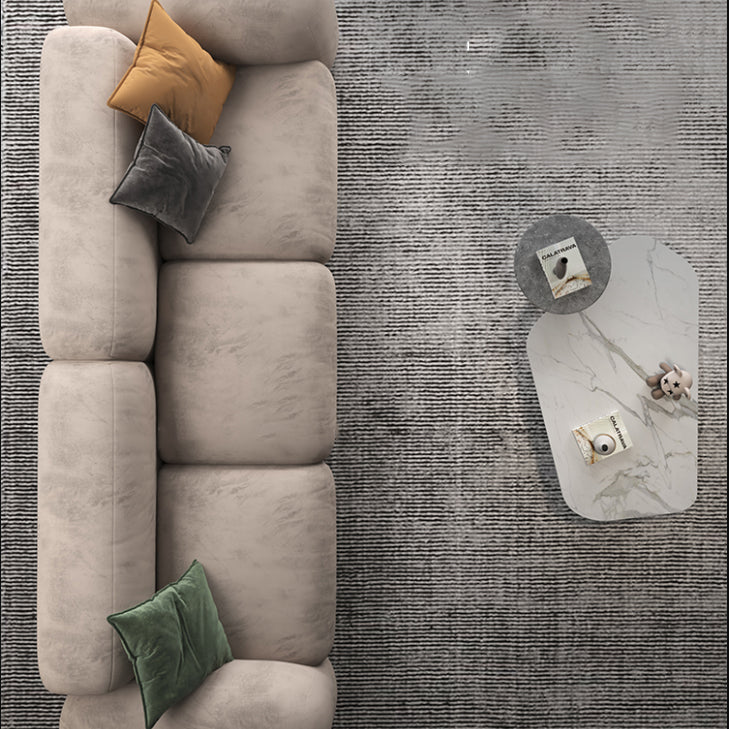 Tropical Settee Living Room Gray Cushions Standard Square Arm Seating