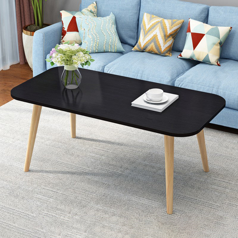 Contemporary 3 Legs and 4 Legs Cocktail Table Wooden Coffee Table
