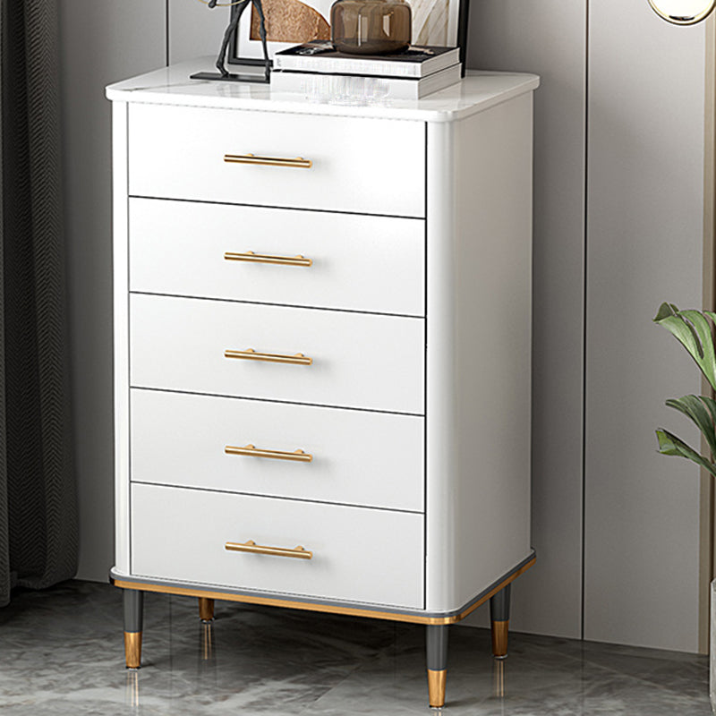 Wood Storage Cabinet Contemporary Standard Side Cabinet with Drawers