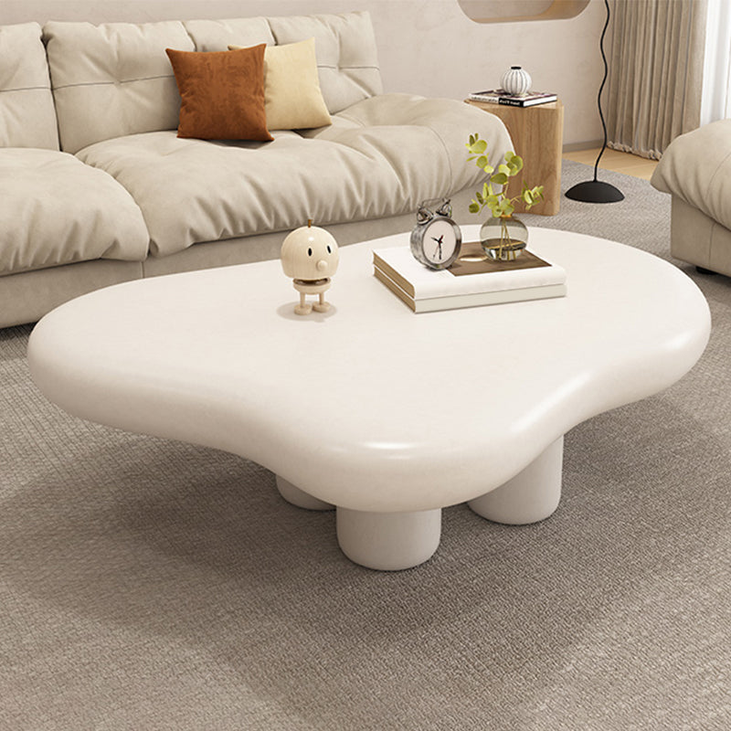 Wood Coffee Cocktail Table Geometric Coffee or End Table with 4 Legs