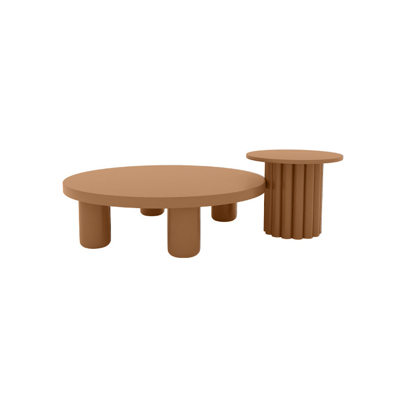 Wood Coffee Cocktail Table Contemporary Coffee or End Table with 4 Legs