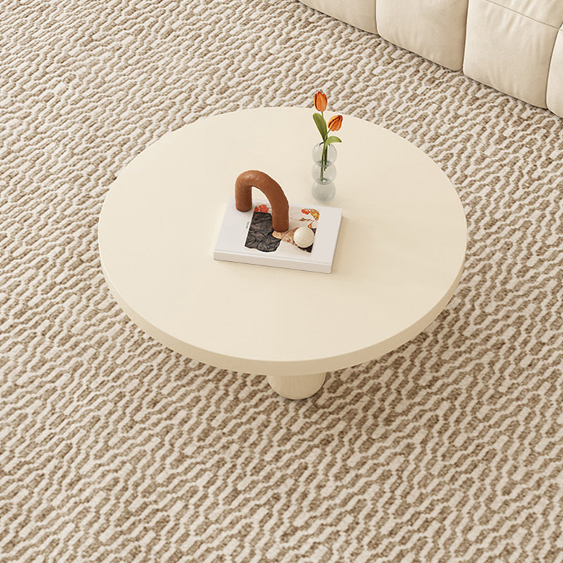Wood Coffee Cocktail Table White Coffee or End Table with 4 Legs