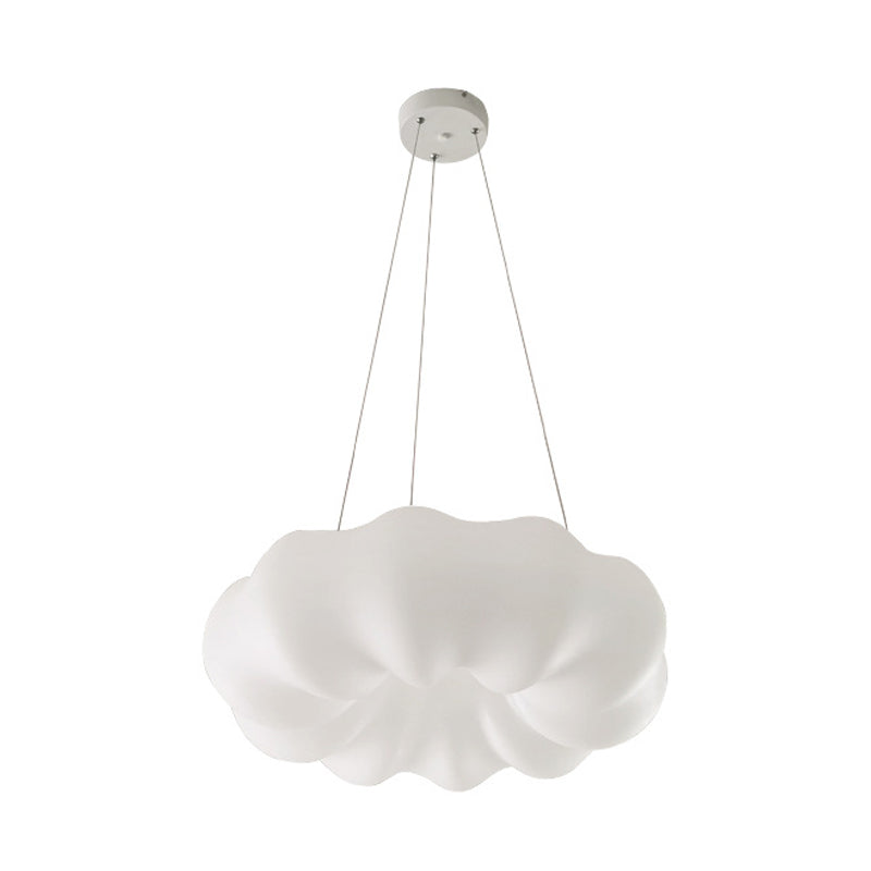 Cloud Bistro lampada a ciondolo in plastica Minimalista Minimalista LED integrato A sostenere il soffitto in bianco