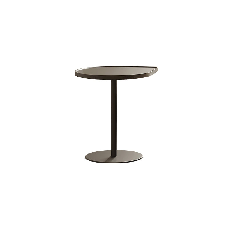 Contemporary Cocktail Table Round Pedestal Coffee Cocktail Table
