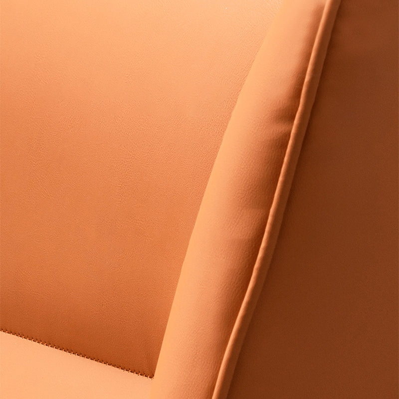 Water Resistant Side Chair Leather Lounge Chair for Living Room