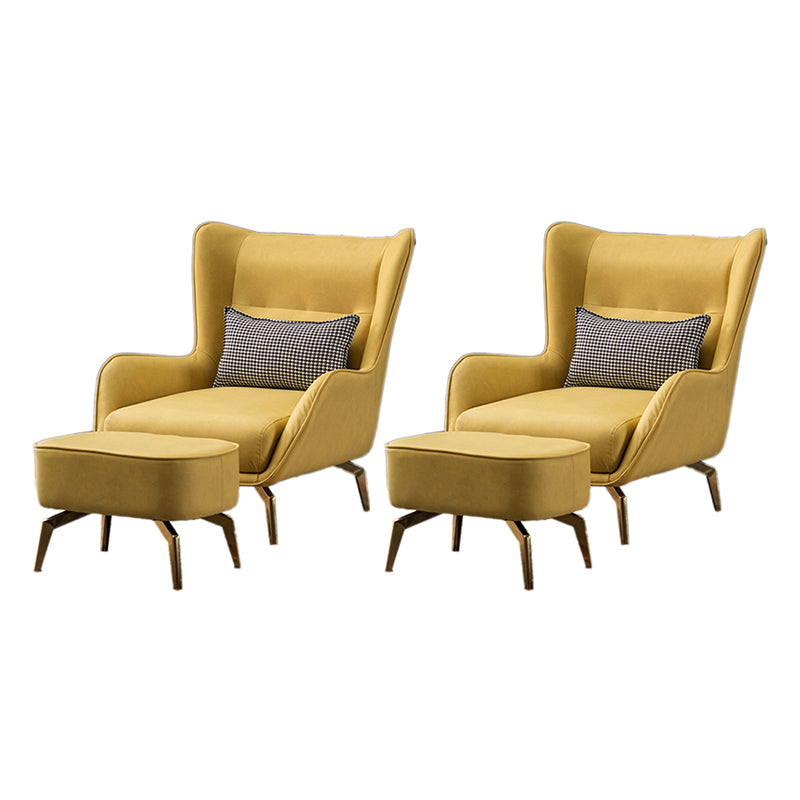 Water Resistant Side Chair Leather Lounge Chair for Living Room