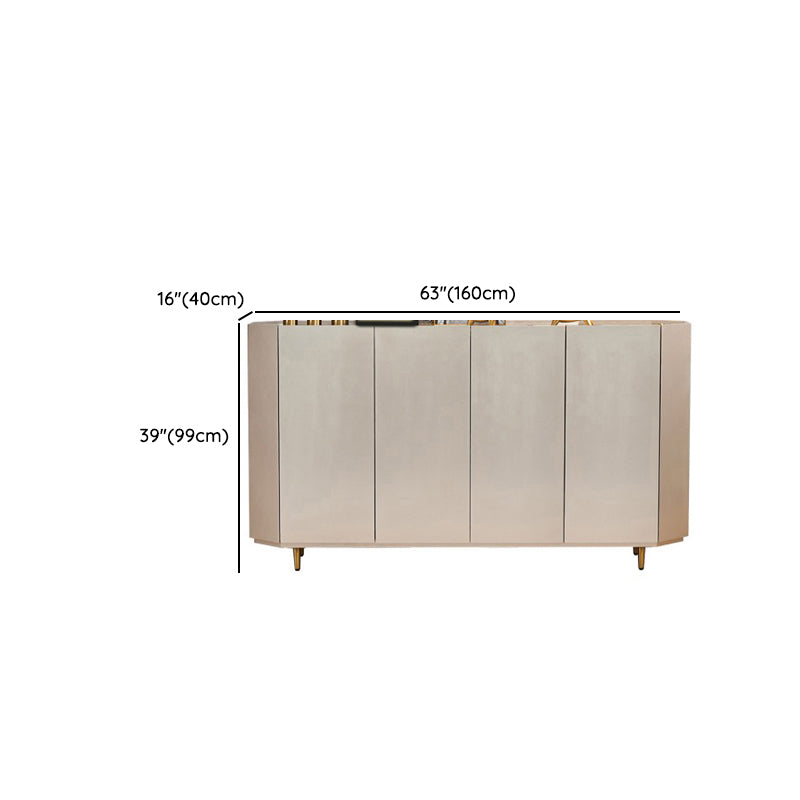 Modern Sideboard Engineered Wood Sideboard Cabinet with Doors for Dining Room