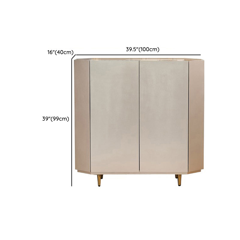 Modern Sideboard Engineered Wood Sideboard Cabinet with Doors for Dining Room