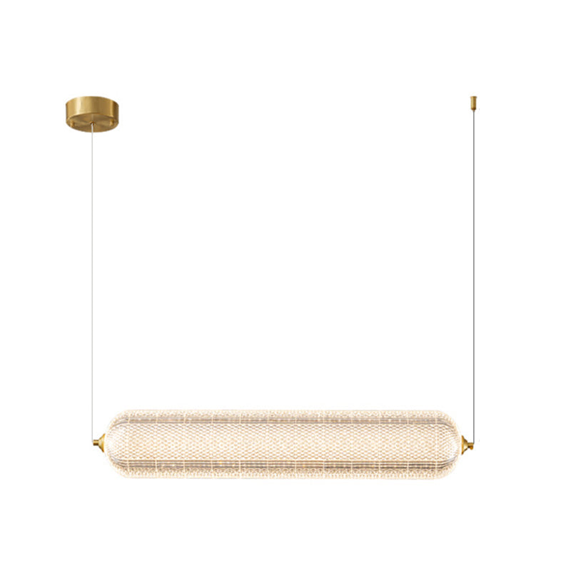 Hanging Lamp Modern Island Chandelier Lights in White Finish for Dining Room