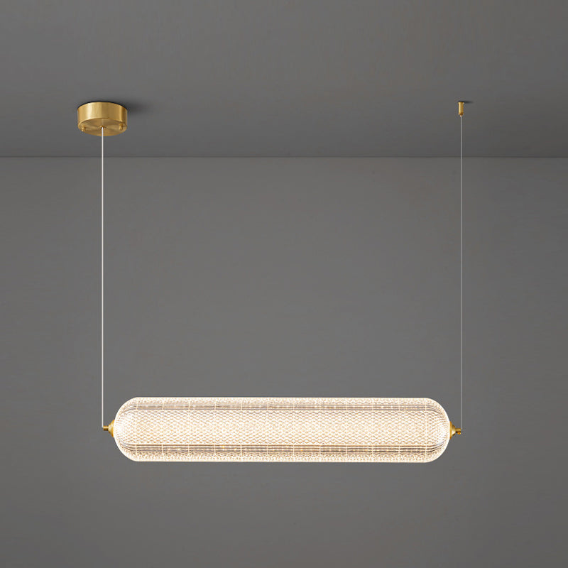 Hanging Lamp Modern Island Chandelier Lights in White Finish for Dining Room