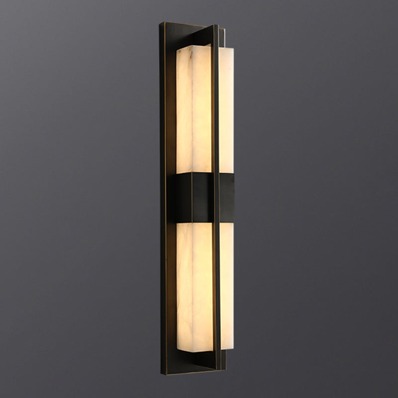 Modernism Wall Sconce Waterproof Outdoor Sconce Light Fixture with Marble