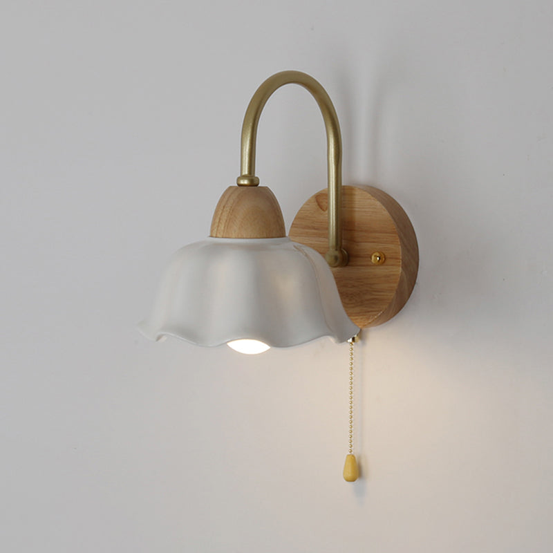 Modern Style Wall Mounted Sconce 1-Light Wall Lights for Bedroom